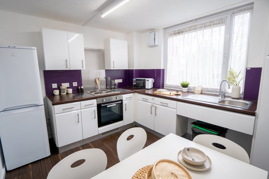 Leicester key worker accommodation kitchen / diner 1