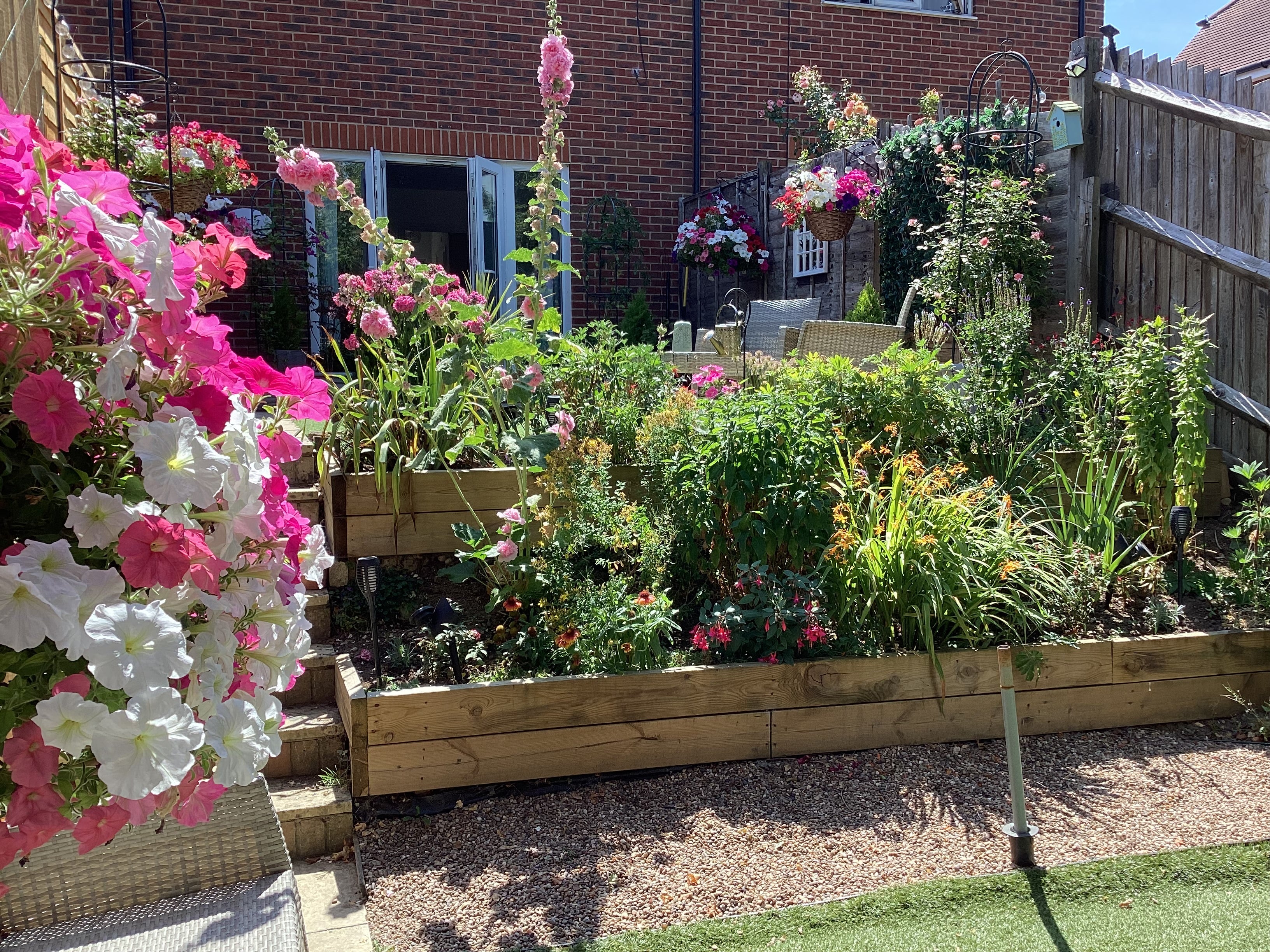 Photo of the third place winner's garden
