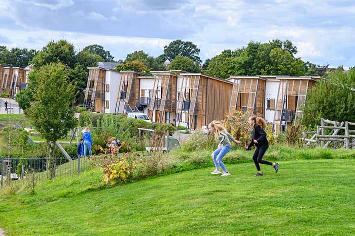 Children playing at Hanham Hall in Bristol