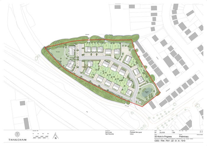 Horns Lane - Masterplan
