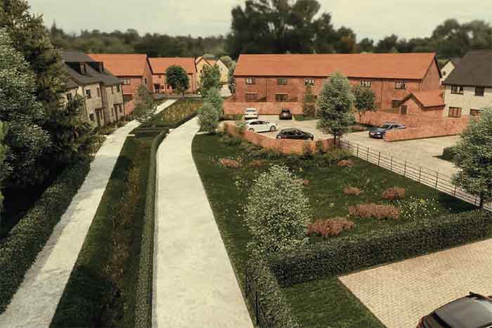 CGI development of the development in Kidlington