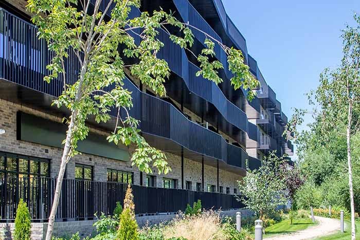 View of the new homes at Northwick Park