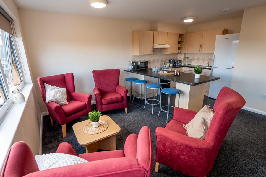 IOW key worker accommodation_shared lounge/diner