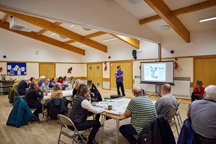 Residents taking part in our engagement events on our shared future for Buckskin and South Hams
