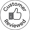 Customer reviewed logo