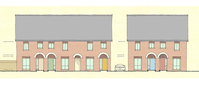 Proposed concept elevations - Windmill Court