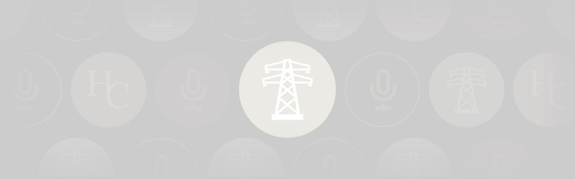 Podcast power header stock 