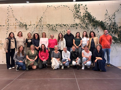 Teilnehmende der Qualifizierung für Tutorinnen und Tutoren in Kindergarten und Grundschule in Brixen (Foto: Manuela Weber)