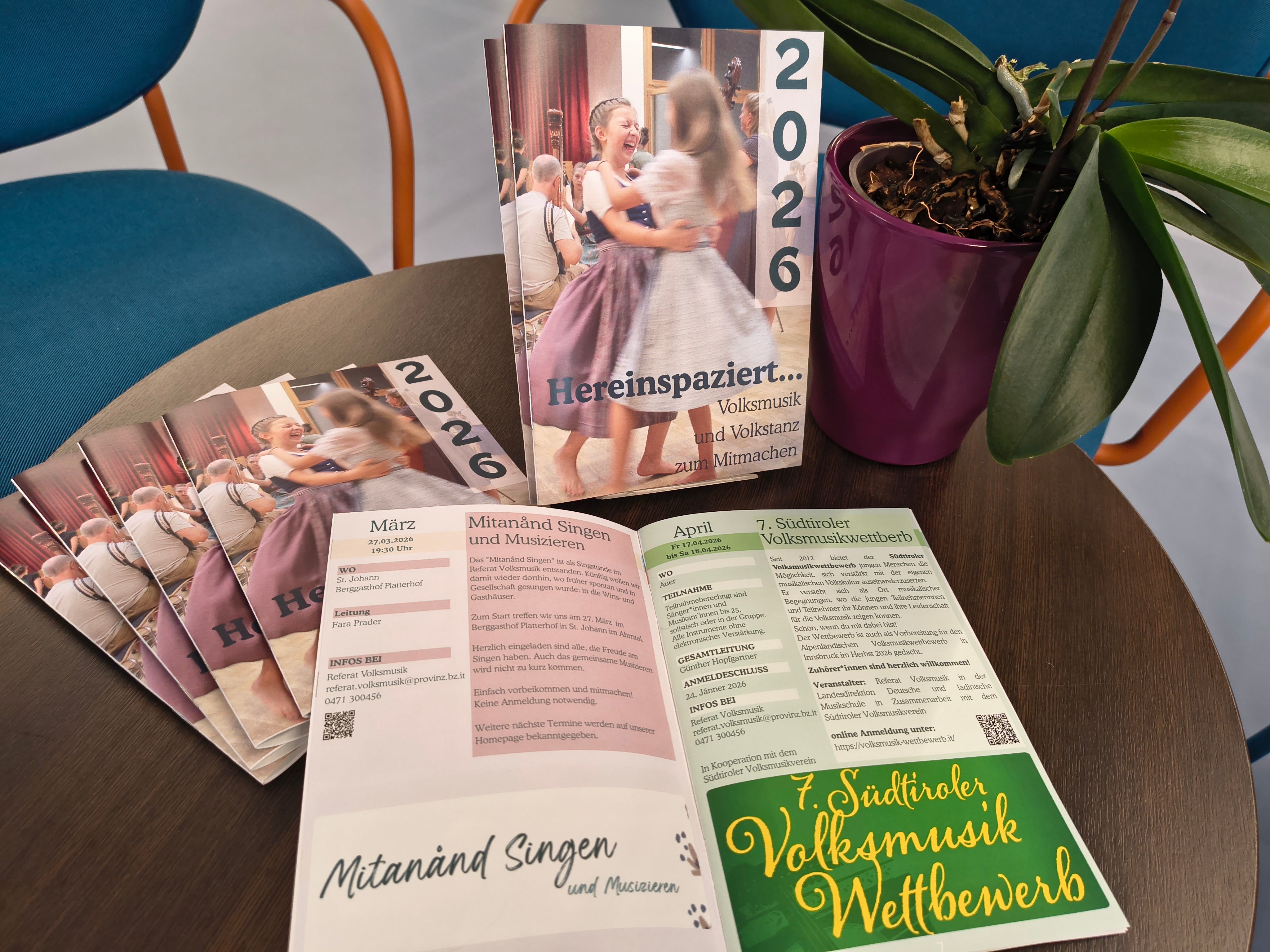 Hereinspaziert... Volksmusik und Volkstanz zum Mitmachen