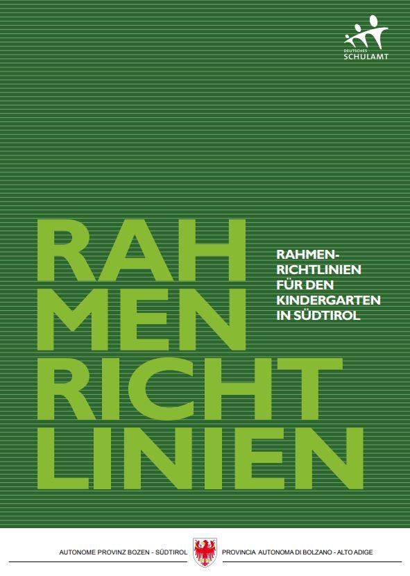 Rahmenrichtlinien für den Kindergarten