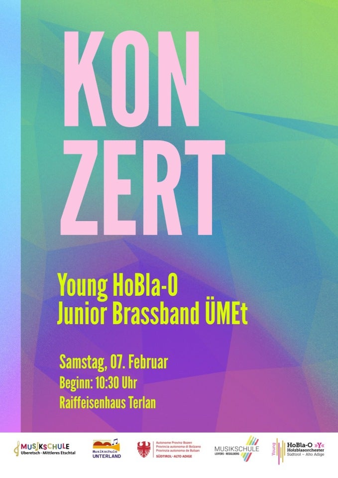 Konzert Young HoBla-O/Junior Brassband ÜMEt | Autonome Provinz Bozen ...