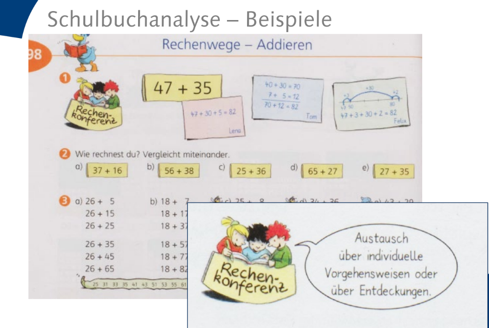 Pädagogische Abteilung: Webinar: Analyse von Schulbüchern für den Mathematikunterricht in der Grundschule
