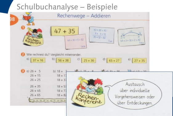 Pädagogische Abteilung: Webinar: Analyse von Schulbüchern für den Mathematikunterricht in der Grundschule