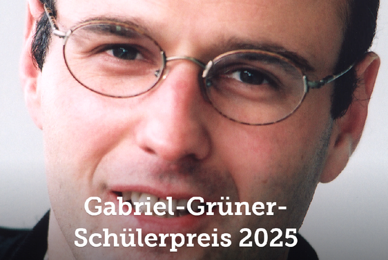 Gabriel Grüner: In Erinnerung an ihn organisiert die Pädagogische Abteilung den Gabriel-Grüner-Schülerpreis.