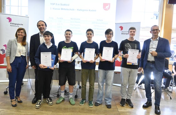 3. Klasse Mittelschule - Kategorie Kadett 