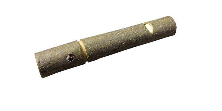 Kolbenpfeife mit abgeschrägtem Mundstück: MP13B