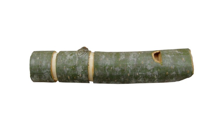 Maienpfeife, mit abgeschrägtem Mundstück: MP22