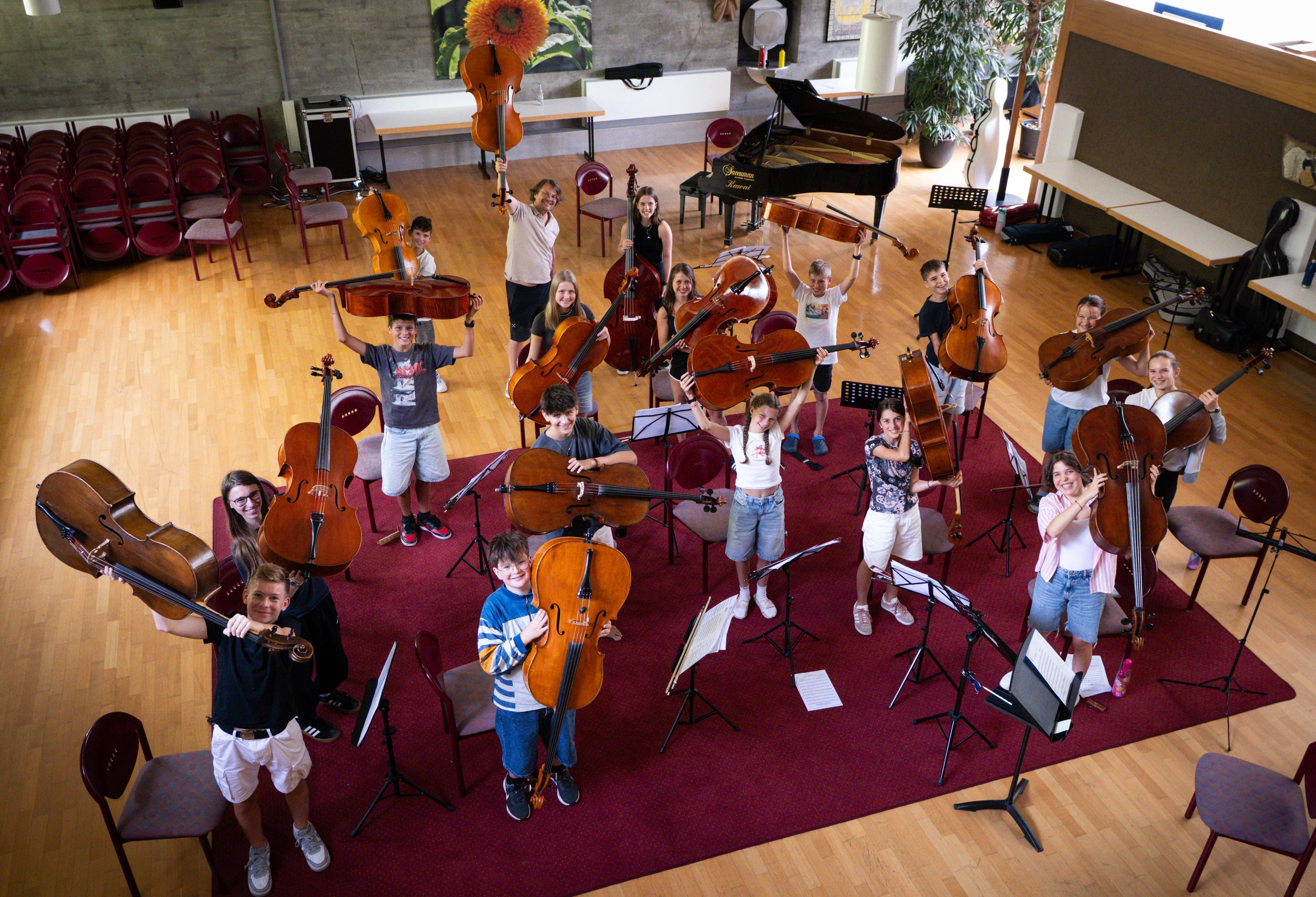 Gemeinsames Musizieren bei den Sommermusikwochen