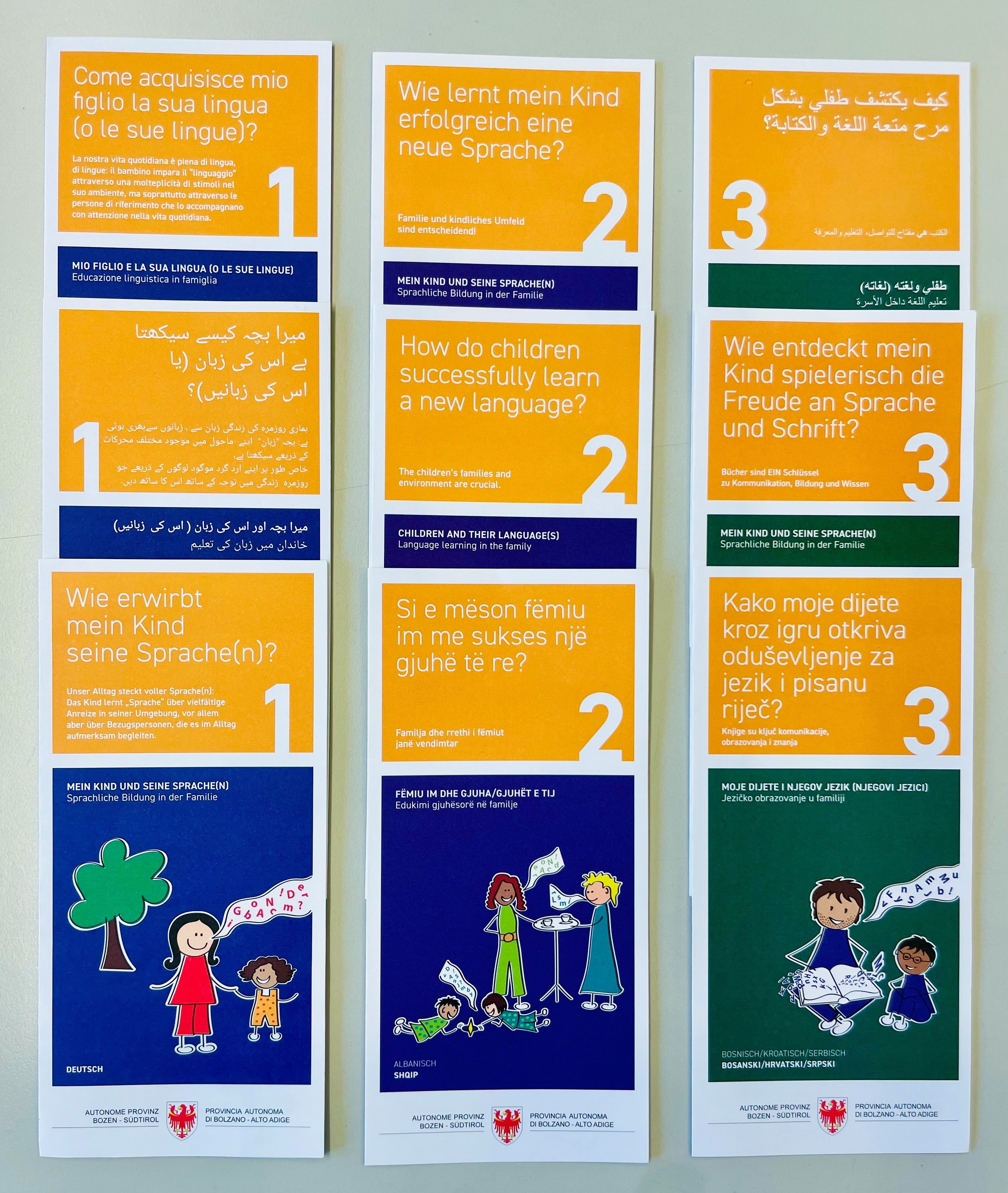 Flyer Mein Kind und seine Sprache(n)