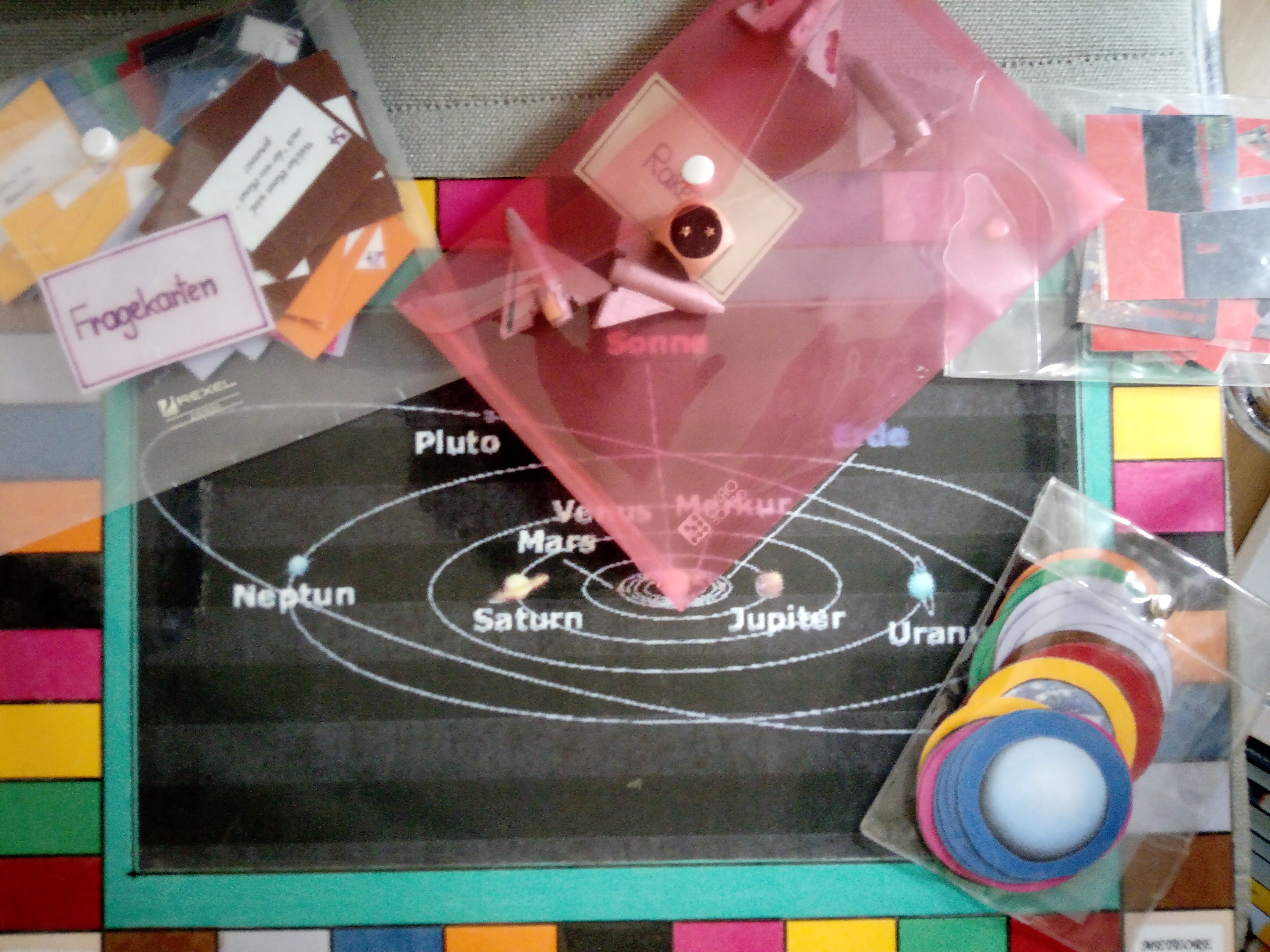 Astronomiekoffer - Inhalte