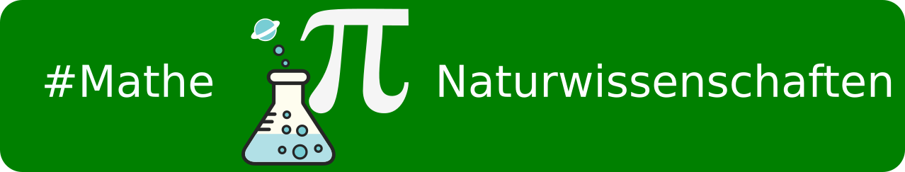 Logo #MatheNaturwissenschaft