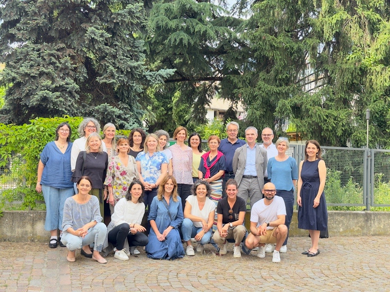 Die Absolventinnen und Absolventen des Mentoring-Lehrgangs. Foto: Laura Savoia