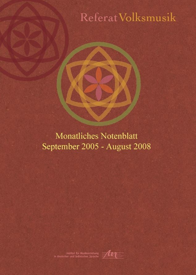 Sammelheft Monatliches Notenblatt