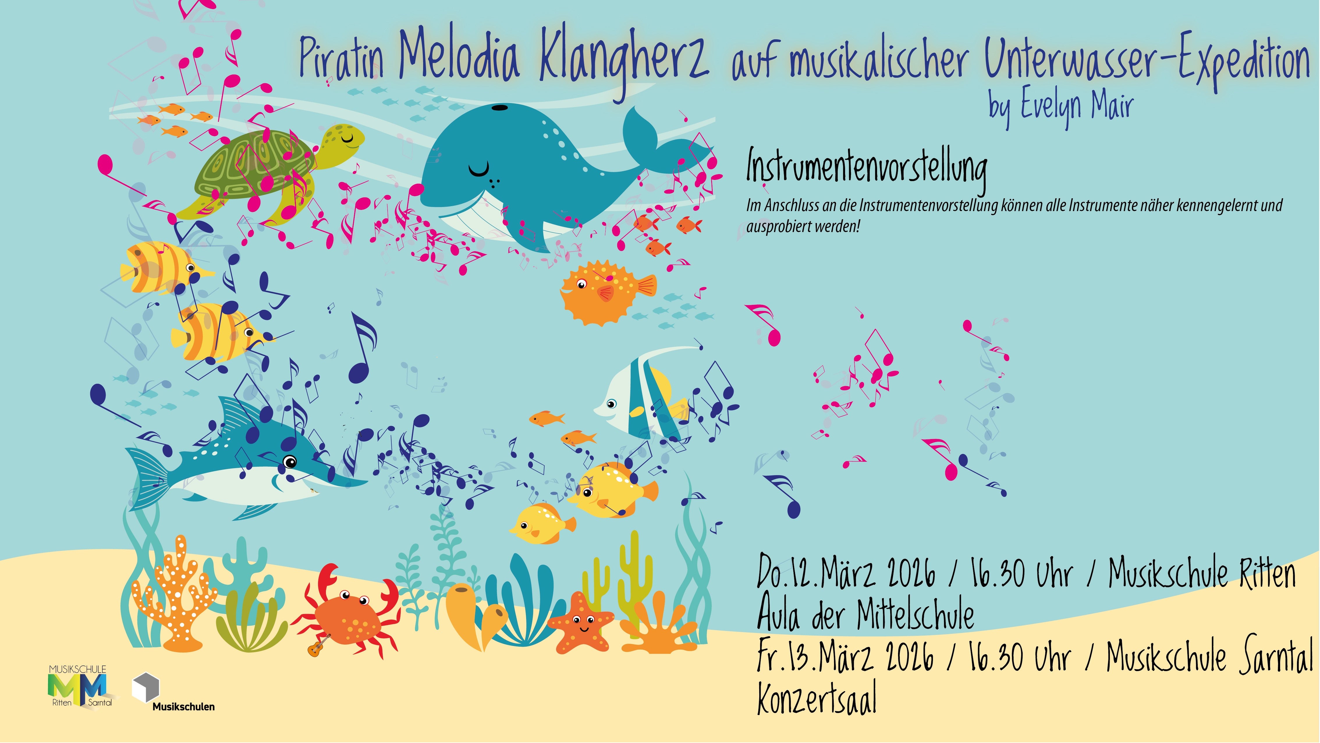 Unterwasserwelt Melodia Klangherz