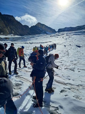 Aufstieg zur Suldenspitze (Foto: LPA/Deutsche Bildungsdirektion/Landesamt für Didaktik/Guido Caracristi)