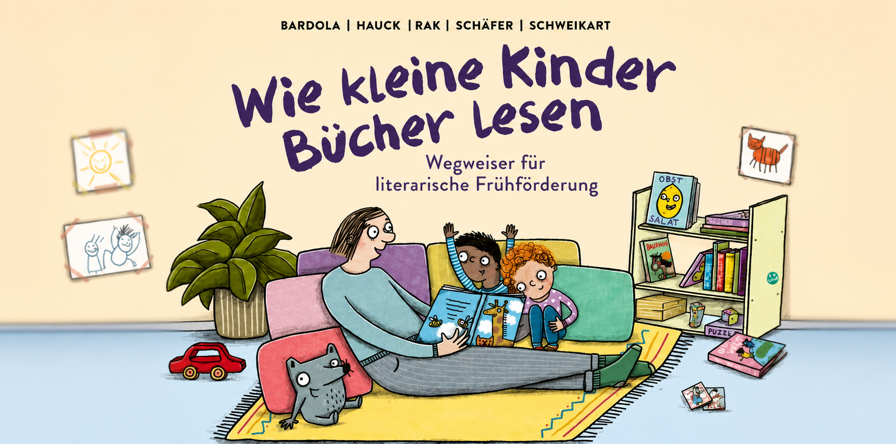 Neu: Wie kleine Kinder Bücher lesen