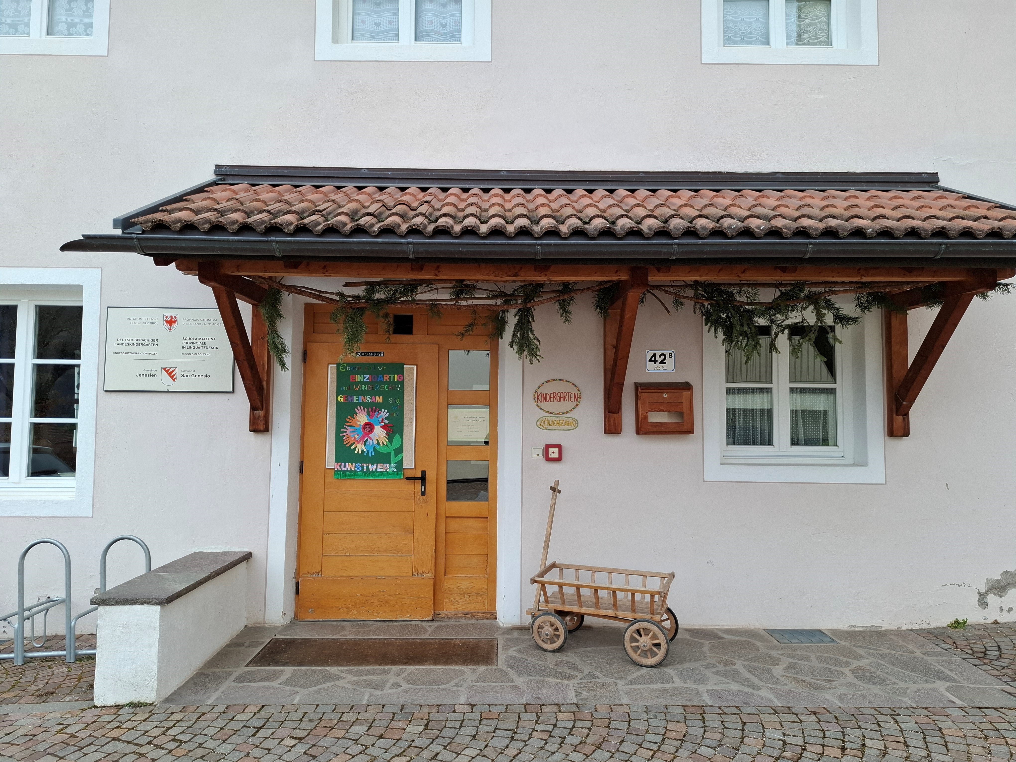 Außenansicht Kindergarten Afing