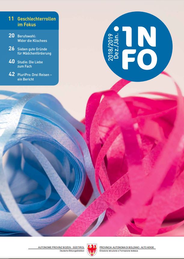 INFO Dezember 2018-Jänner 2019: Geschlechterrollen im Fokus