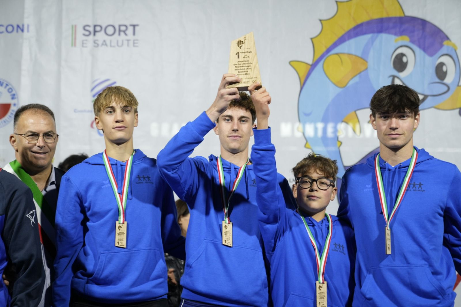 Italienmeisterschaften 2025: Badminton Buben│Oberschulzentrum Mals