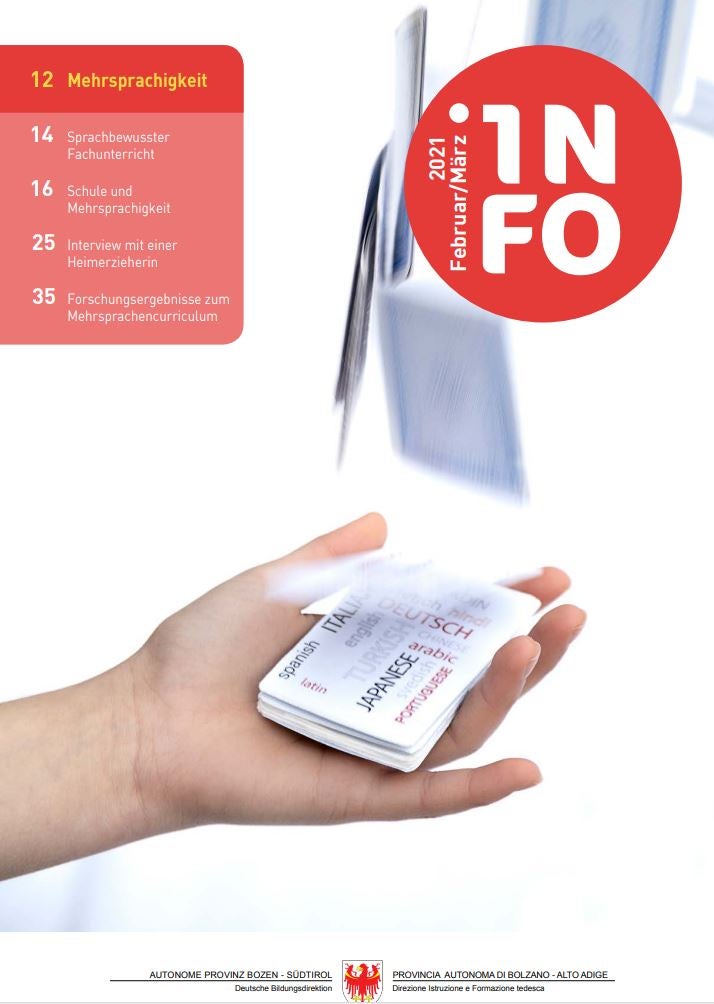 INFO Februar-März 2021: Mehrsprachigkeit