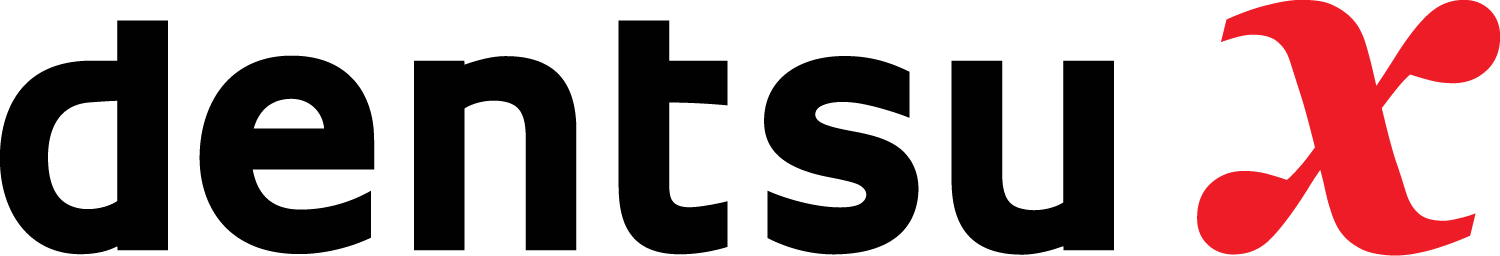 Image 8: Dentsu x Logo