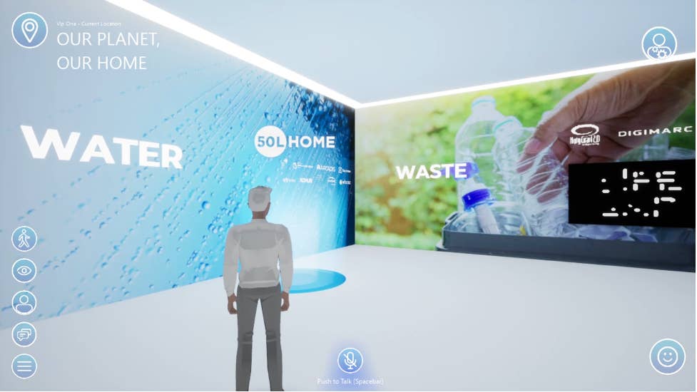 P&G LifeLab innovated the CES experience itself. Img source: PGLifeLab