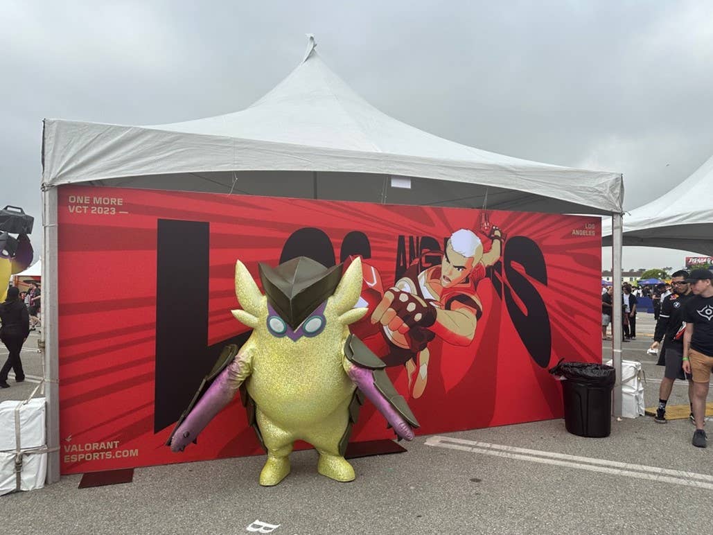 Valorant Championships tent