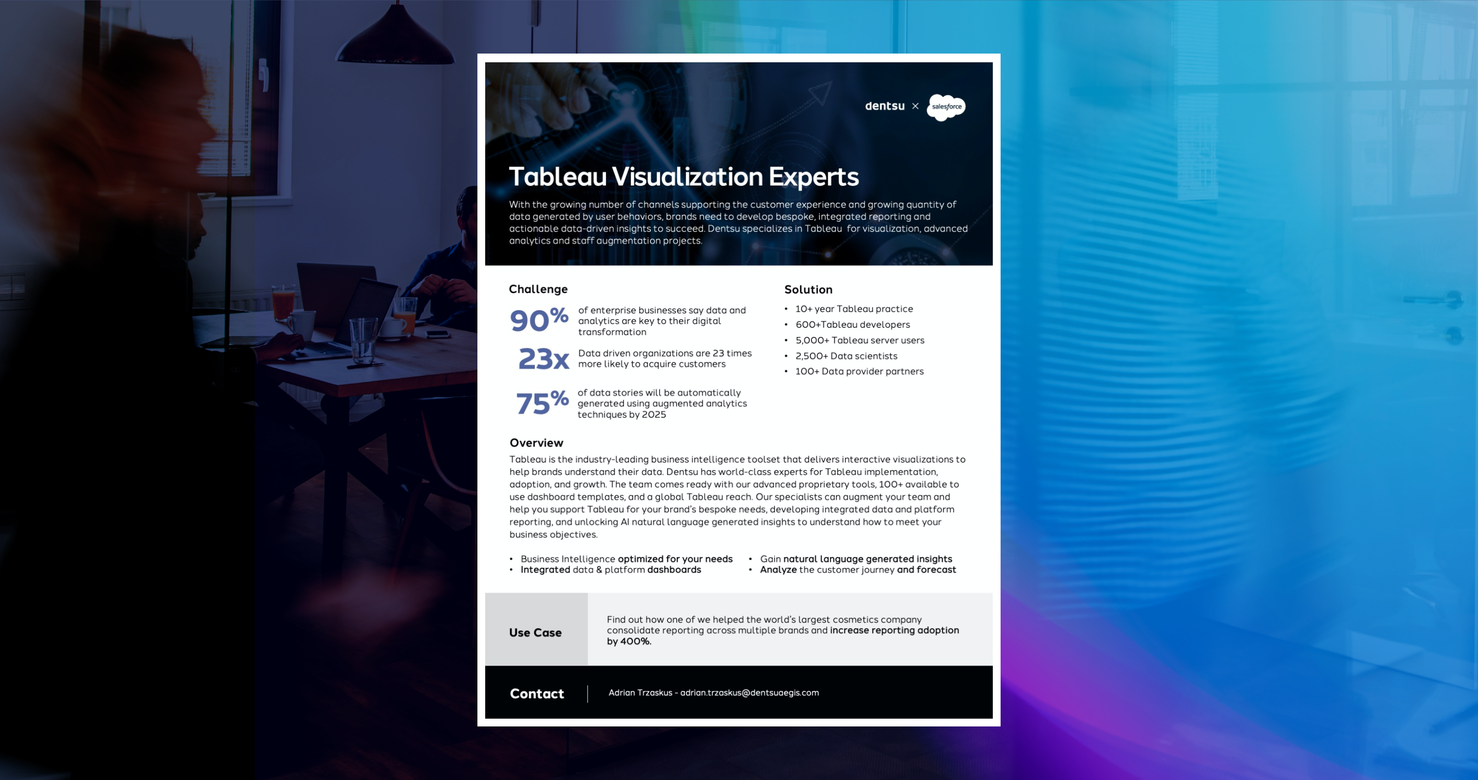 Salesforce Tableau Visualization