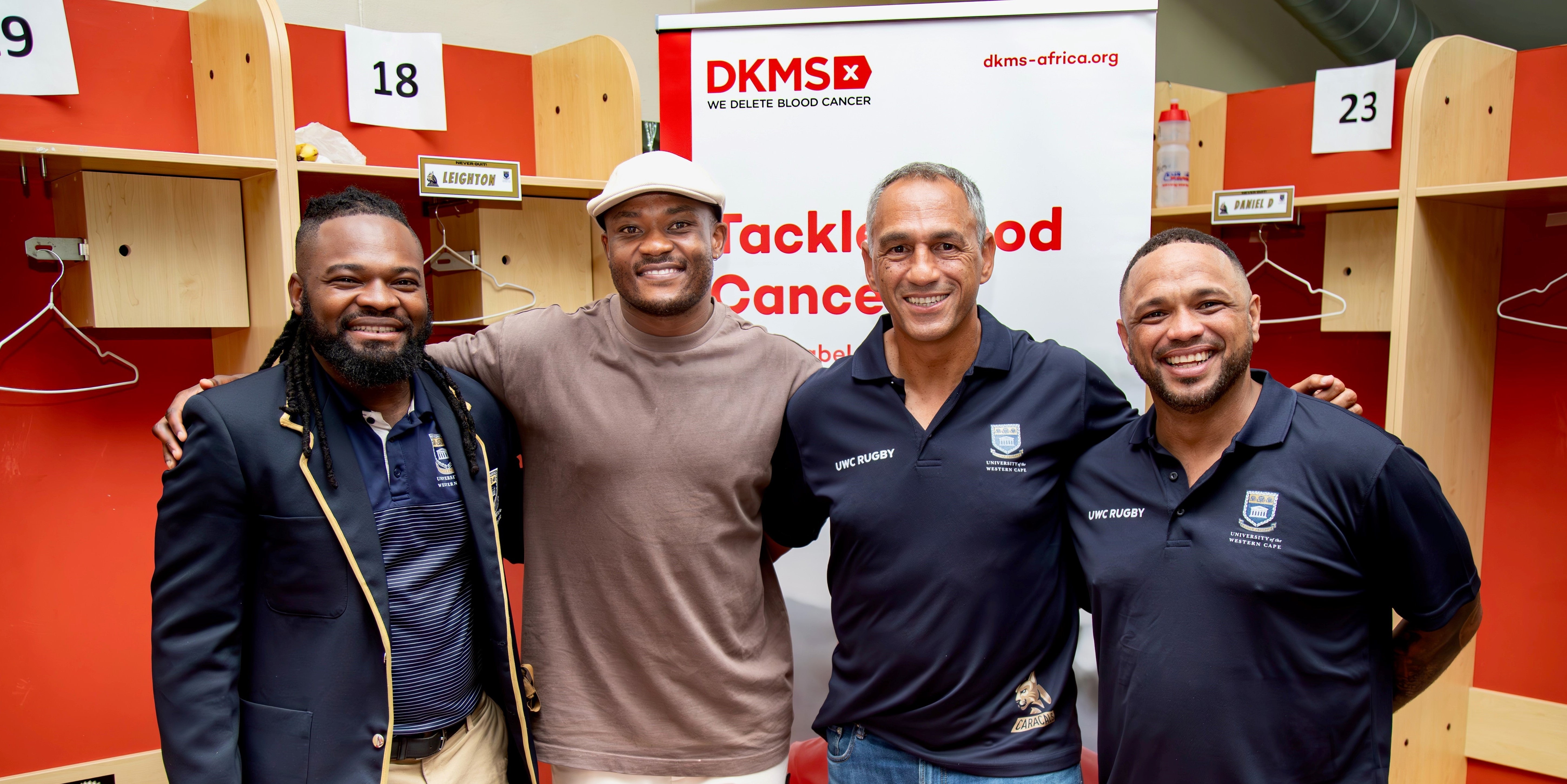 UWC Rugby Partners with DKMS Africa to Raise Awareness