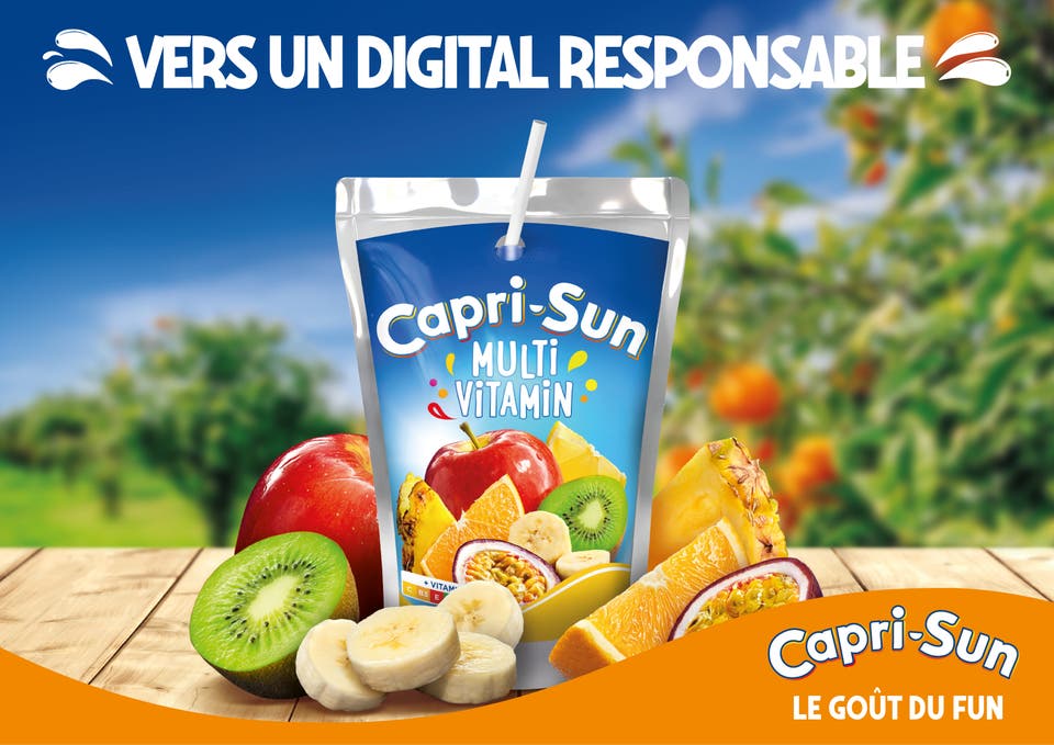 Moins de carbone, plus d’impact : avec dentsu, Capri-Sun repense ses campagnes digitales 
