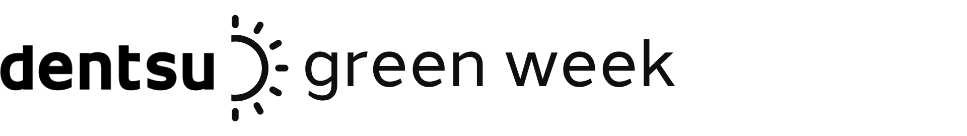 Dentsu Green Week