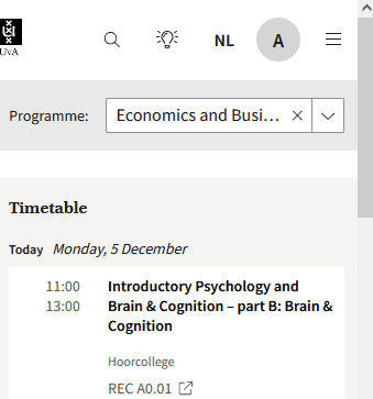 Academic calendars - student.uva.nl