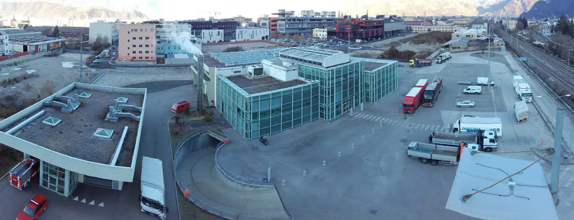 Vista del CRV da un Giroscala