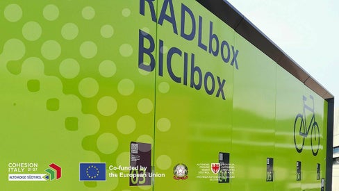 Foto Boxbici (foto STA-Alto Adige Mobilità)