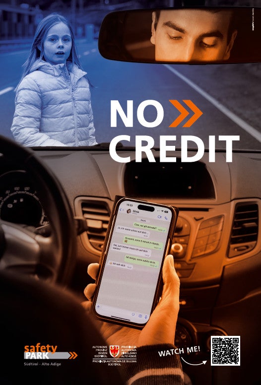 Bei NoCredit 2024 geht es um die Ablenkung im Verkehr