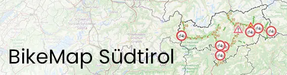Bikemap Südtirol