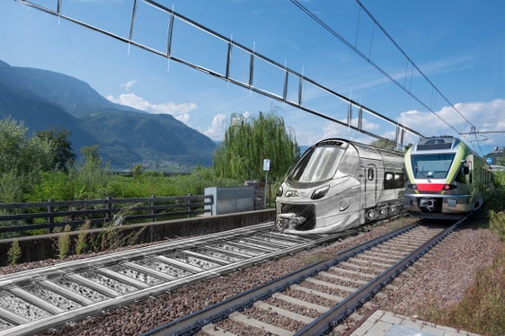 Mit einem Direktzug kann die Strecke zwischen Bozen und Meran laut STA nach dem Ausbau in 26 Minuten zurückgelegt werden. Heute sind es 38 Minuten. (Foto: LPA/Mobilitätsressort)