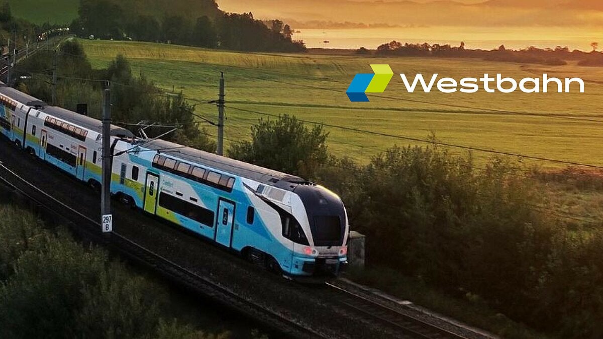 Foto eines Westbahnzuges (Quelle Westbahn)