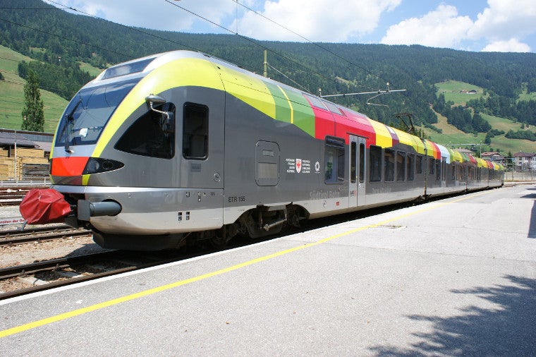 ETR155 della Sad nella stazione di San Candido - fonte: Wikipedia/Markus Giger