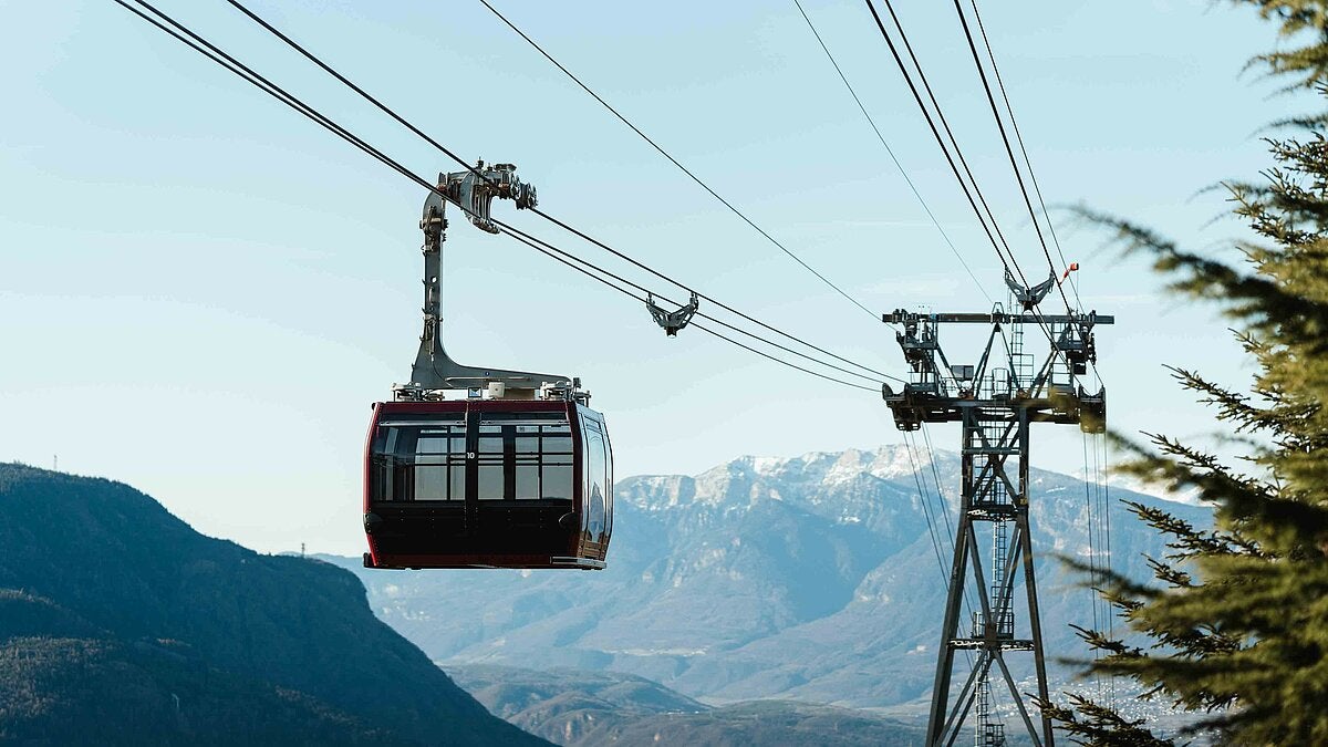 Foto der Rittnerseilbahn aus dem März 2024 (STA) 
